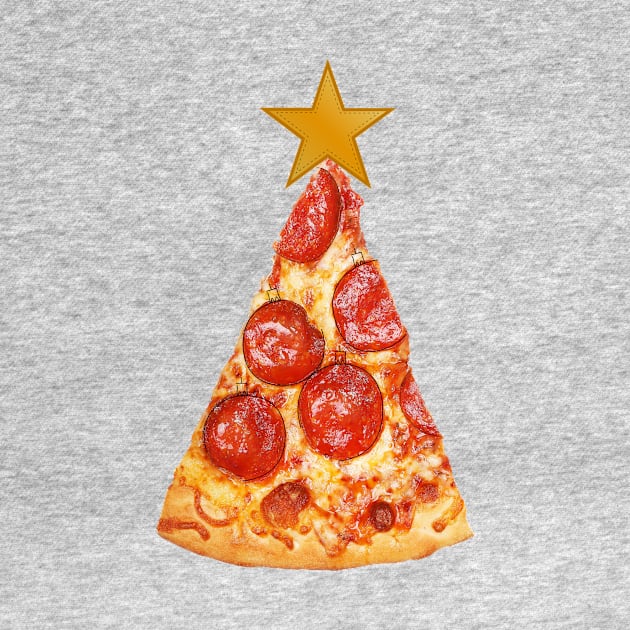 Pizza Slice Christmas Tree by Skylane